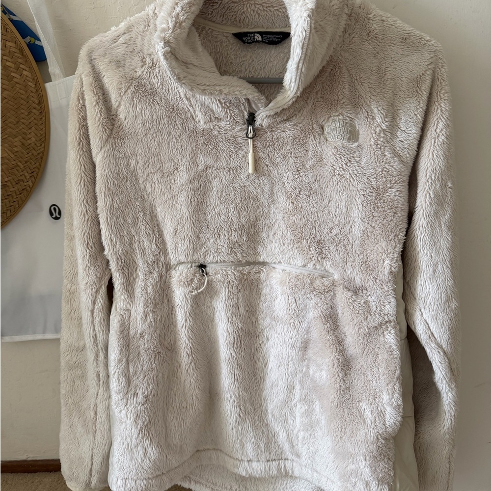 The North Face Off-White Fleece Jacket